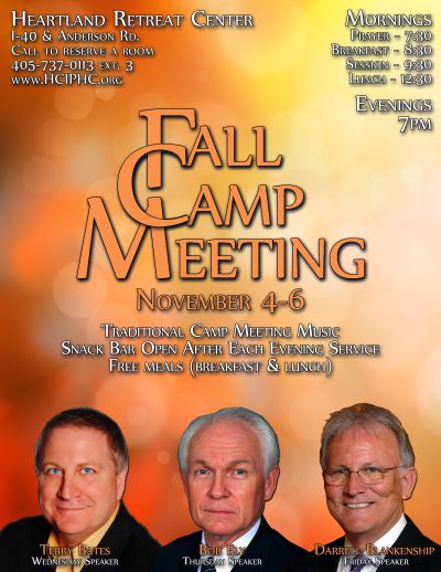 Fall Camp Meeting Flyer