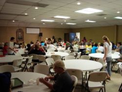 Dining Hall full of students